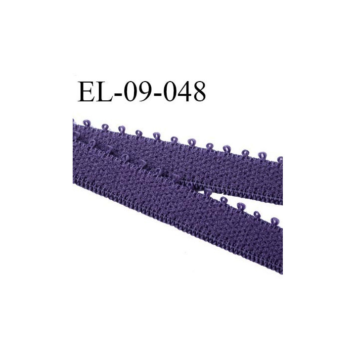 élastique 9 mm bretelle et  lingerie couleur byzance largeur 9 mm haut de gamme prix au mètre