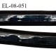 Elastique 8 mm anti-glisse couleur noir largeur 8 mm largeur de la bande anti glisse 5 mm prix au mètre