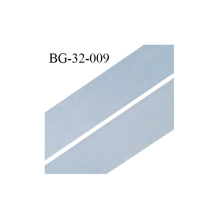 Droit fil à plat 32 mm spécial lingerie et couture couleur bleu ciel duveteux grande marque fabriqué en France prix au mètre