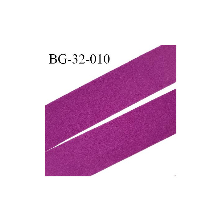 Droit fil a plat 32 mm spécial lingerie et couture couleur fuchsia duveteux grande marque fabriqué en France prix au mètre