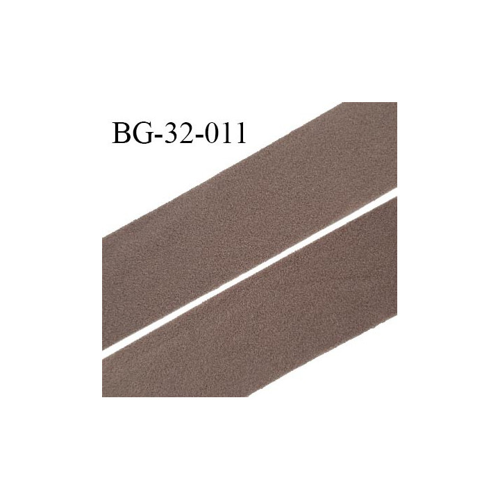Droit fil à plat 32 mm spécial lingerie et couture couleur macchiato duveteux grande marque fabriqué en France prix au mètre