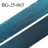 Droit fil à plat 26 mm spécial lingerie et couture couleur bleu vert effet satiné grande marque fabriqué en France prix au mètre
