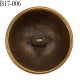 bouton 17 mm ancien provenant d'une vieille mercerie en métal accroche avec un anneau diamètre 17 millimètres