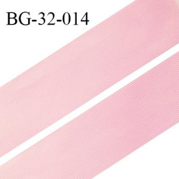 Droit fil à plat 32 mm spécial lingerie et couture du prêt à porter couleur rose grande marque fabriqué en France prix au mètre