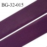 Droit fil à plat 32 mm spécial lingerie et couture du prêt à porter couleur iris grande marque fabriqué en France prix au mètre