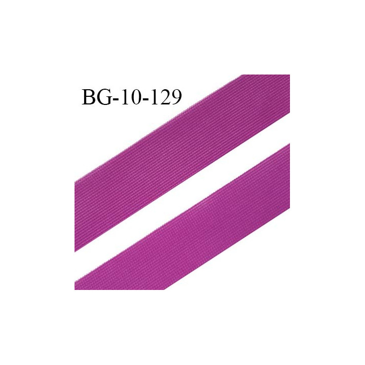 Droit fil à plat 10 mm spécial lingerie et prêt à porter couleur fuschia grande marque fabriqué en France prix au mètre