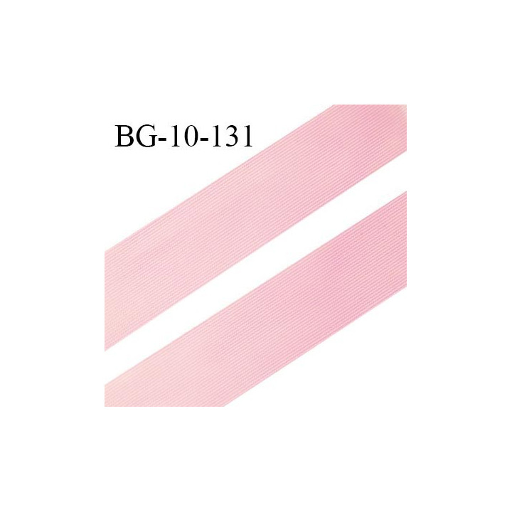 Droit fil à plat 10 mm spécial lingerie et prêt à porter couleur fraise grande marque fabriqué en France prix au mètre