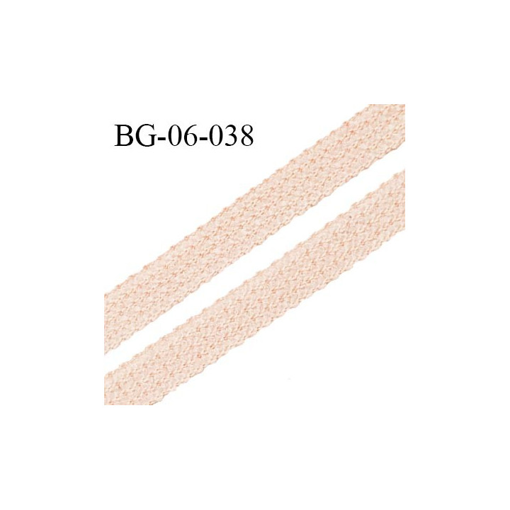 Droit fil à plat 6 mm spécial lingerie et prêt-à-porter couleur peau grande marque fabriqué en France prix au mètre