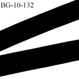 biais galon 10 mm pré plié  au dos 2 rabats de 10 mm  coton polyester couleur noir largeur 10 mm prix au mètre