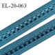 Elastique 19 mm bretelle et lingerie couleur bleu vert (vertigo) fabriqué en France pour une grande marque prix au mètre