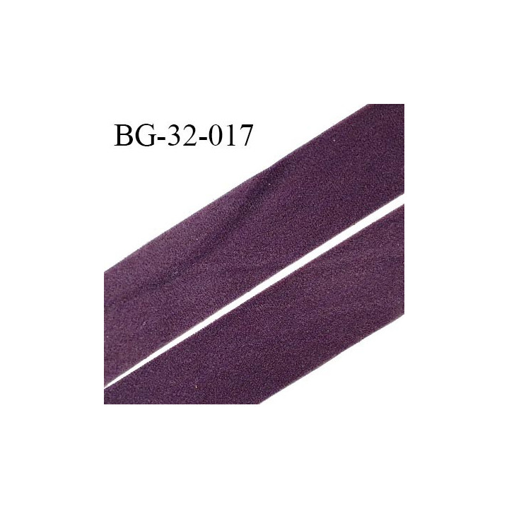 Droit fil à plat 32 mm spécial lingerie et prêt à porter couleur iris style velours ou duveteux fabriqué en France prix au mètre