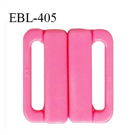 Boucle clip 30 mm attache réglette pvc spécial maillot de bain couleur rose haut de gamme prix à l'unité