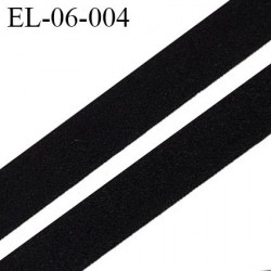 élastique plat souple largeur 6 mm couleur noir prix mètre