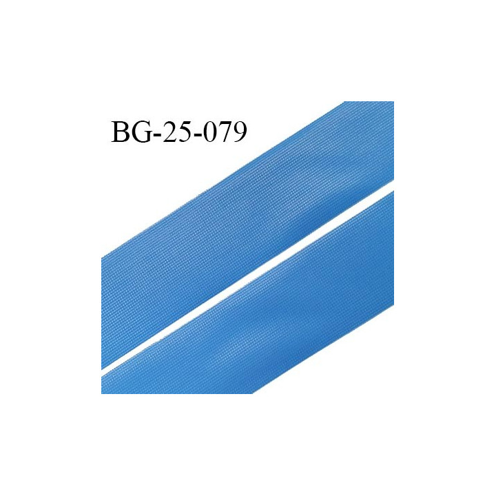 Droit fil à plat 26 mm spécial lingerie et prêt à porter couleur bleu royal grande marque fabriqué en France prix au mètre