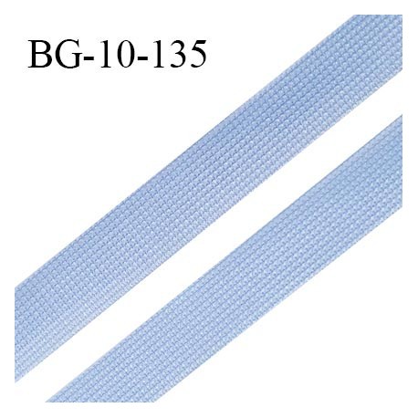 Droit fil à plat 10 mm spécial lingerie et prêt à porter couleur aigue marine grande marque fabriqué en France prix au mètre