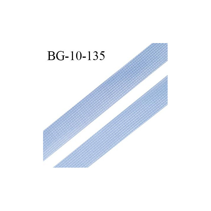 Droit fil à plat 10 mm spécial lingerie et prêt à porter couleur aigue marine grande marque fabriqué en France prix au mètre