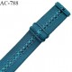Bretelle lingerie SG 24 mm très haut de gamme couleur bleu vert (vertigo) avec 2 barrettes prix à l'unité