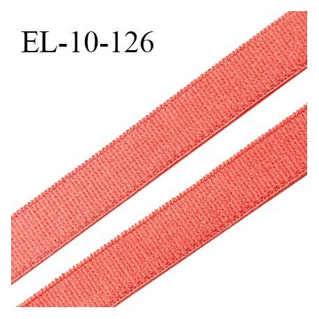 Elastique 10 mm lingerie haut de gamme couleur rose funky fabriqué France grande marque prix au mètre