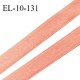Elastique 10 mm lingerie haut de gamme couleur pamplemousse fabriqué France grande marque largeur 10 mm prix au mètre