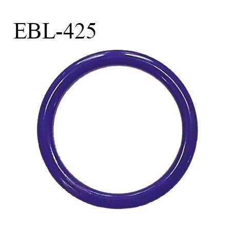 Anneau de réglage 13 mm en pvc couleur bleuet diamètre intérieur 13 mm diamètre extérieur 17 mm épaisseur 2 mm prix à l'unité