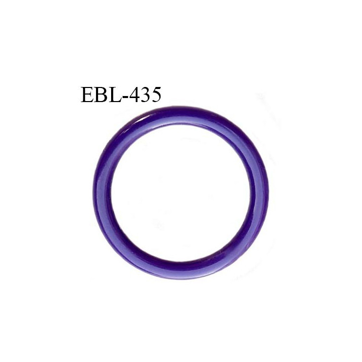 Anneau de réglage 13 mm en pvc couleur violet (iris) prix à l'unité