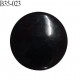 Bouton 36 mm en pvc couleur noir bouton plat diamètre 36 mm épaisseur 3 mm accroche avec un anneau prix à l'unité