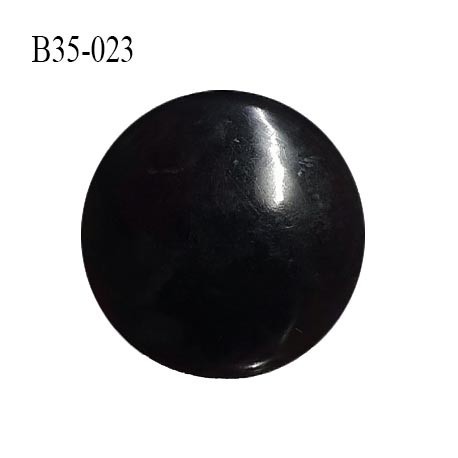 Bouton 36 mm en pvc couleur noir bouton plat diamètre 36 mm épaisseur 3 mm accroche avec un anneau prix à l'unité