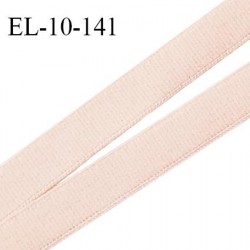 Elastique 10 mm lingerie haut de gamme couleur rose lytchée fabriqué France grande marque largeur 10 mm prix au mètre