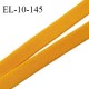 Elastique 10 mm lingerie haut de gamme couleur jaune safran fabriqué France grande marque largeur 10 mm prix au mètre