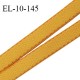 Elastique 10 mm lingerie haut de gamme couleur jaune safran fabriqué France grande marque largeur 10 mm prix au mètre