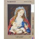Canevas à broder 50 x 65 cm marque MARGOT création de Paris la vierge à l'enfant d'après Gossaert fabrication française