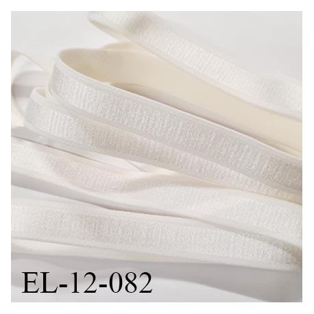Elastique 12 mm bretelle lingerie haut de gamme fabriqué en France couleur chantilly élastique souple et brillant prix au mètre