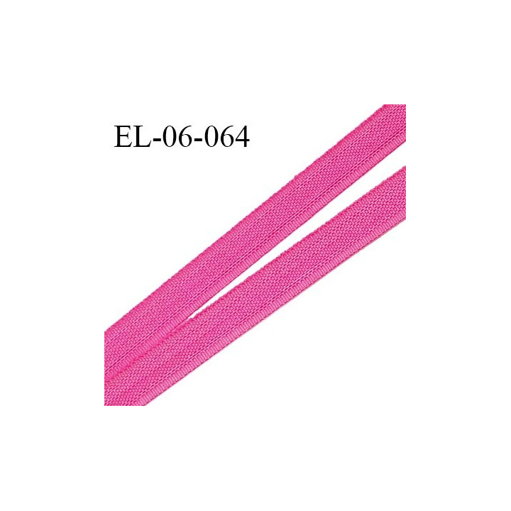 Elastique 6 mm fin spécial lingerie couleur fuschia grande marque fabriqué en France prix au mètre