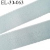 élastique 30 mm spécial lingerie, sport caleçon couleur gris oeko-tex haut de gamme prix au mètre