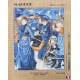 Canevas à broder 50 x 65 cm marque MARGOT création de Paris Les parapluies bleus d'après RENOIR fabrication française