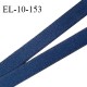 Elastique 10 mm lingerie haut de gamme fabriqué en France couleur bleu marine élastique souple largeur 10 mm prix au mètre