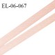 Elastique 6 mm fin spécial lingerie couleur rose pêche grande marque fabriqué en France prix au mètre