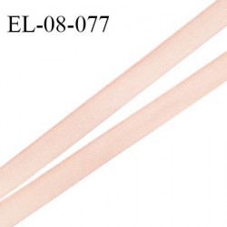 Elastique 8 mm fin spécial lingerie couleur rose boudoir grande marque fabriqué en France prix au mètre