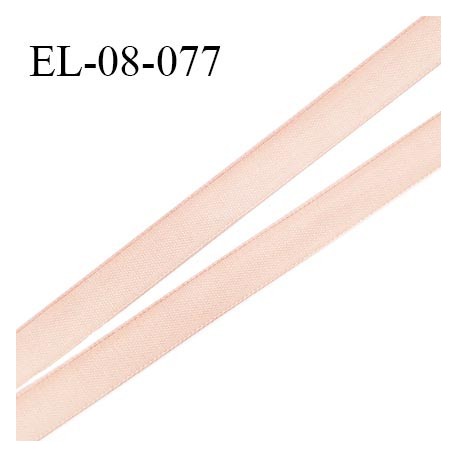 Elastique 8 mm fin spécial lingerie couleur rose boudoir grande marque fabriqué en France prix au mètre