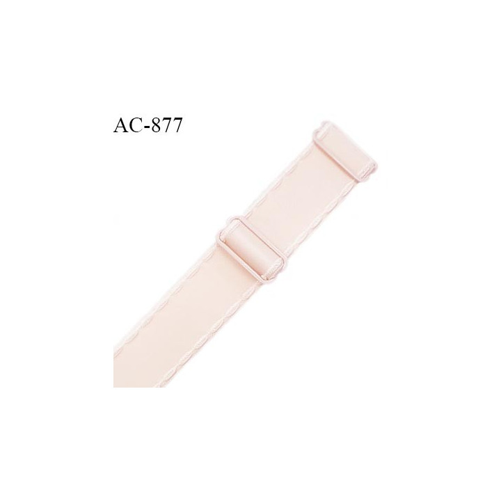 Bretelle lingerie SG 19 mm très haut de gamme couleur satin longueur 42 cm prix à l'unité