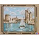 Canevas à broder 50 x 65 cm marque MARGOT création de Paris la Rochelle d'après NOEL fabrication française