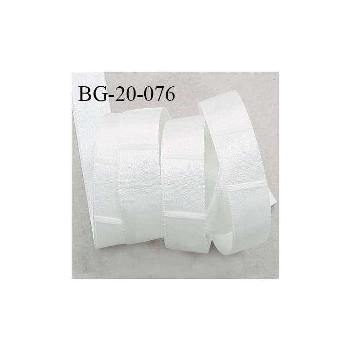 Galon ruban 19 mm satin haut de gamme couleur nacre brillant fabriqué en France largeur 19 mm prix au mètre