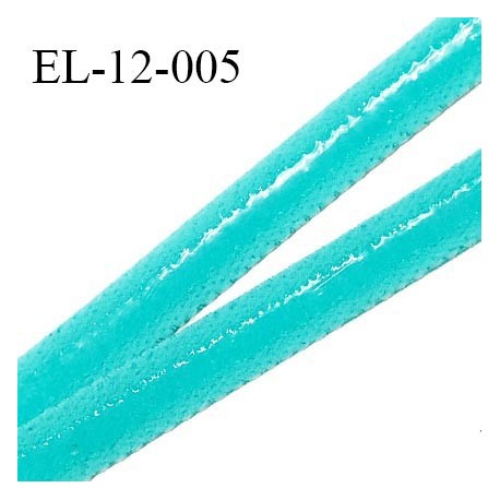 élastique plat anti glisse haute gamme superbe qualité couleur vert largeur 12 mm avec une bande style silicone