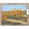 Canevas à broder 50 x 60 cm marque MAINS D'OR thème "les tournesols"