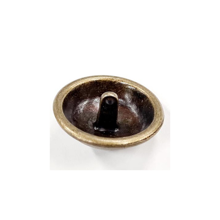 bouton 20 mm en métal style ancien ancien motif en couleur accroche avec un anneau diamètre 20 millimètres