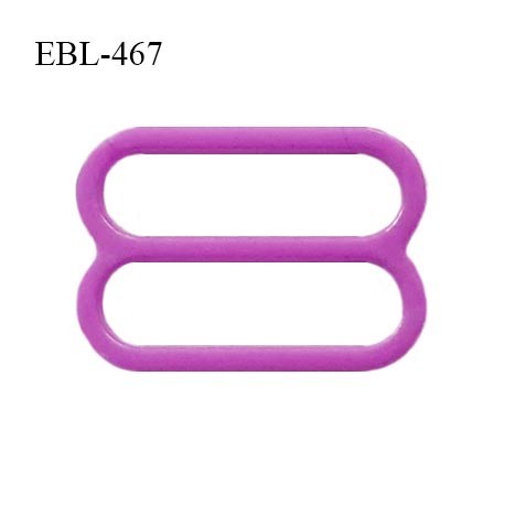 Réglette 18 mm de réglage de bretelle pour soutien gorge et maillot de bain en pvc couleur violet prix à l'unité