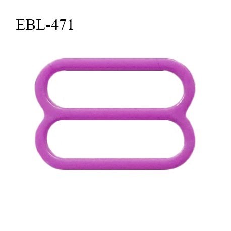 Réglette 14 mm de réglage de bretelle pour soutien gorge et maillot de bain en pvc couleur violet prix à l'unité
