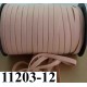 élastique plat largeur 12 mm couleur pèche core vendu au mètre