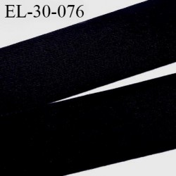 élastique 30 mm spécial lingerie, sport  caleçon couleur noir oeko-tex haut de gamme très bonne élasticité prix au mètre