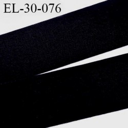 élastique 30 mm spécial lingerie, sport caleçon couleur noir oeko-tex haut de gamme très bonne élasticité prix au mètre